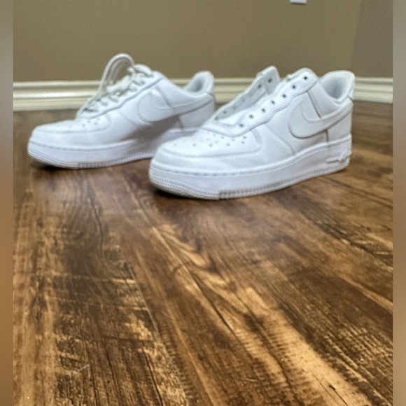 Nike Shoes - White Women Air Forces size 8.5